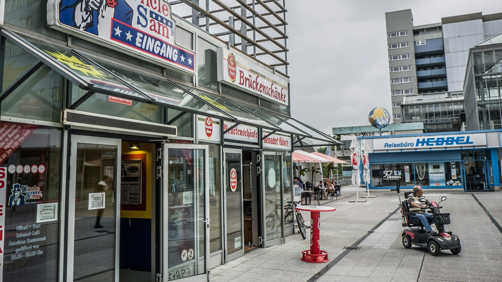 Die City C in Leverkusen wird umgestaltet.