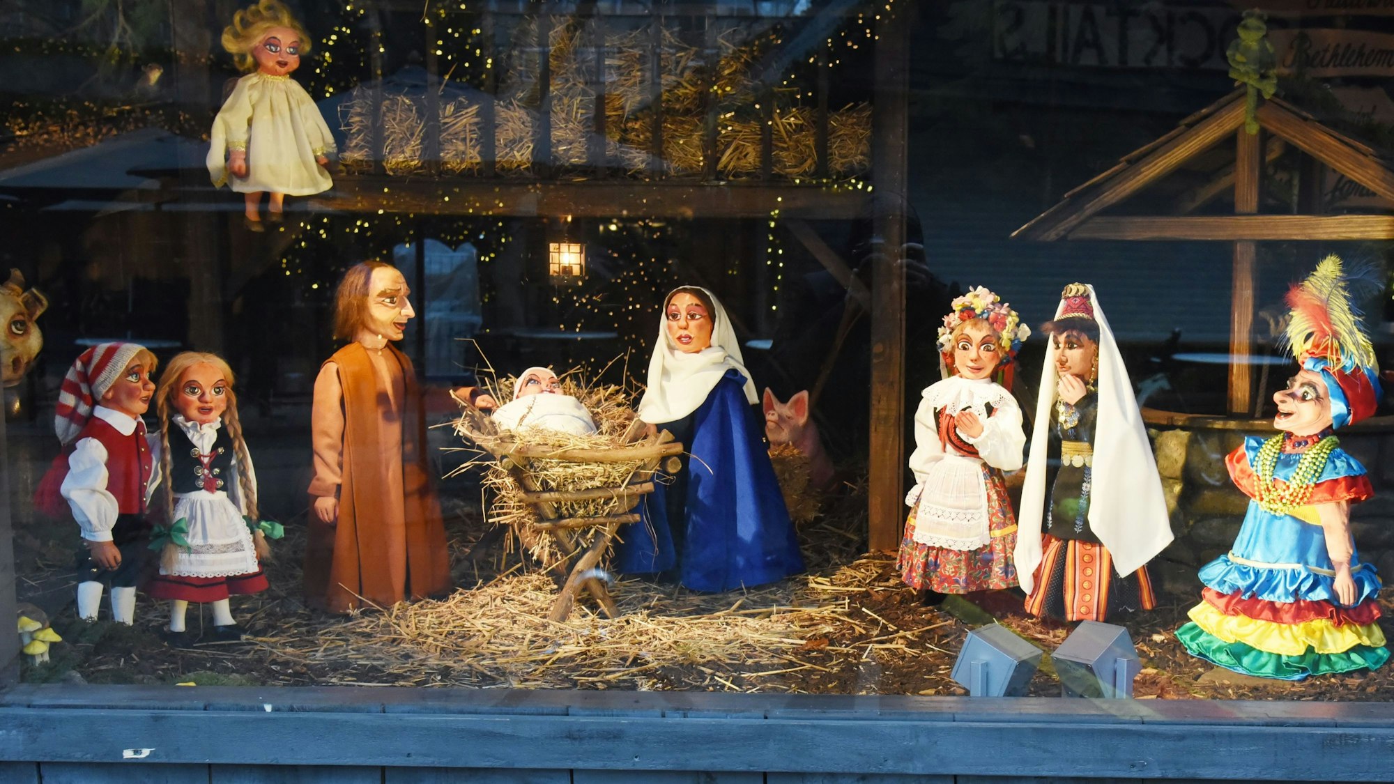 Krippe des Hänneschen-Theaters in Köln