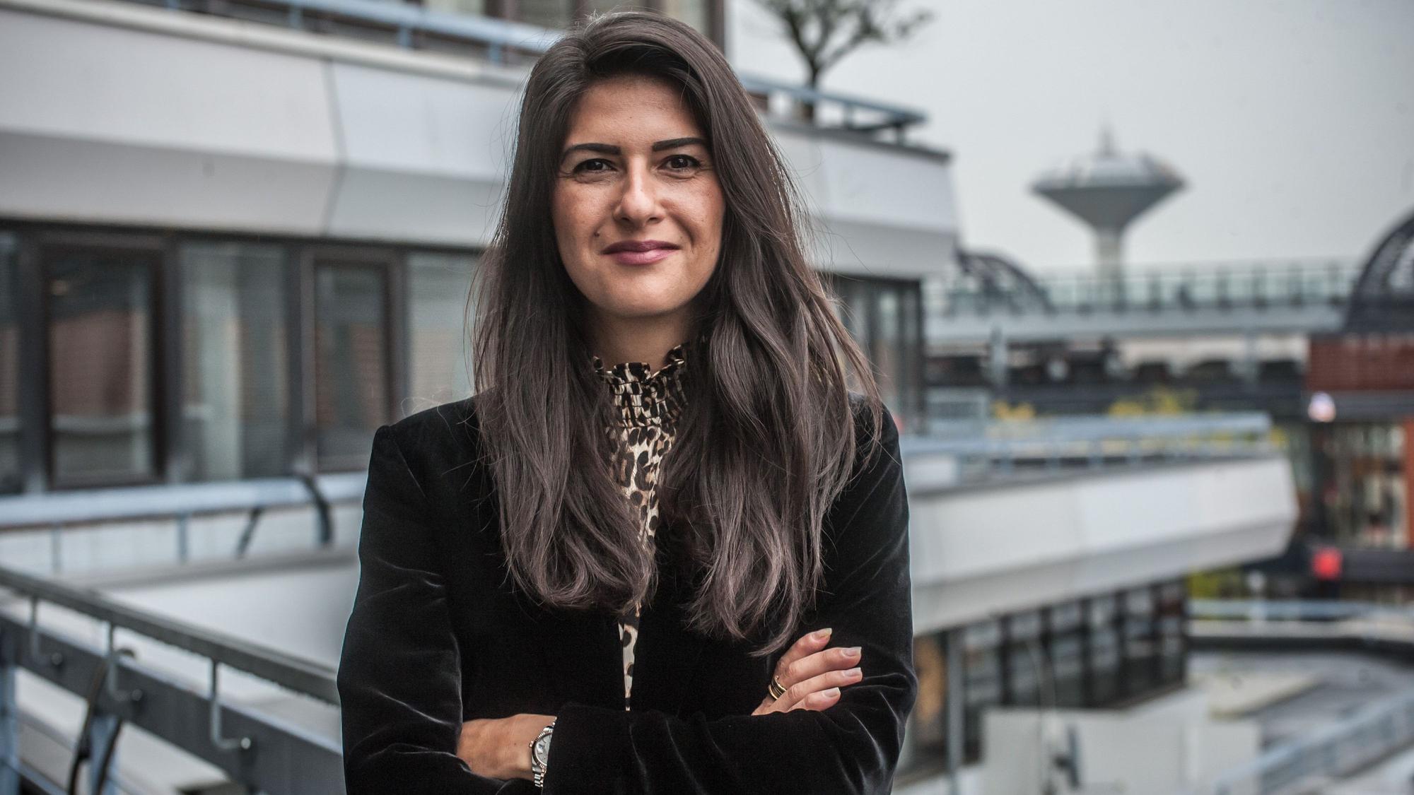 Die Bundestagsabgeordnete Serap Güler (Wahlkreis 101 Köln/Leverkusen) in der Redaktion beim Interview. Foto: Ralf Krieger