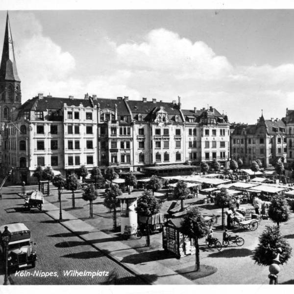 Der Wilhelmplatz in einer Aufnahme von 1934.