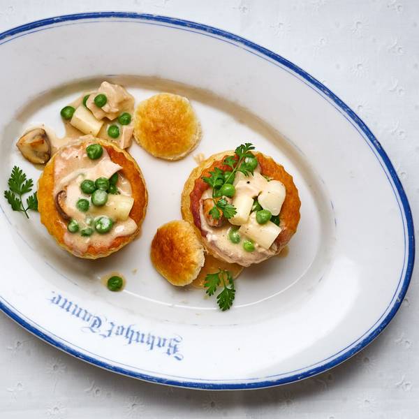 Königinnenpastetchen mit Ragout fin