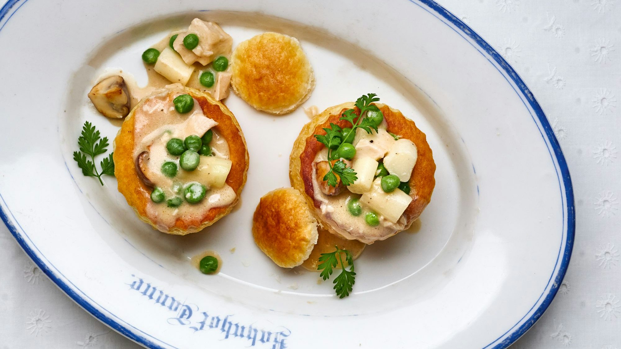 Königinnenpastetchen mit Ragout fin