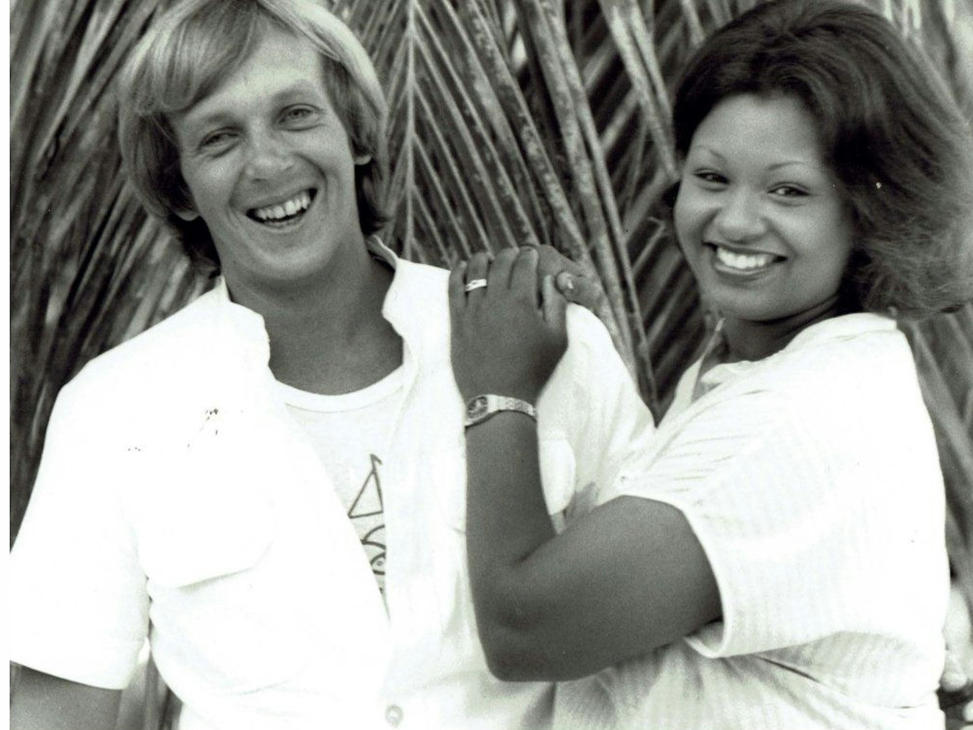 Chantal und Wilhelm H. Wichert auf Haiti