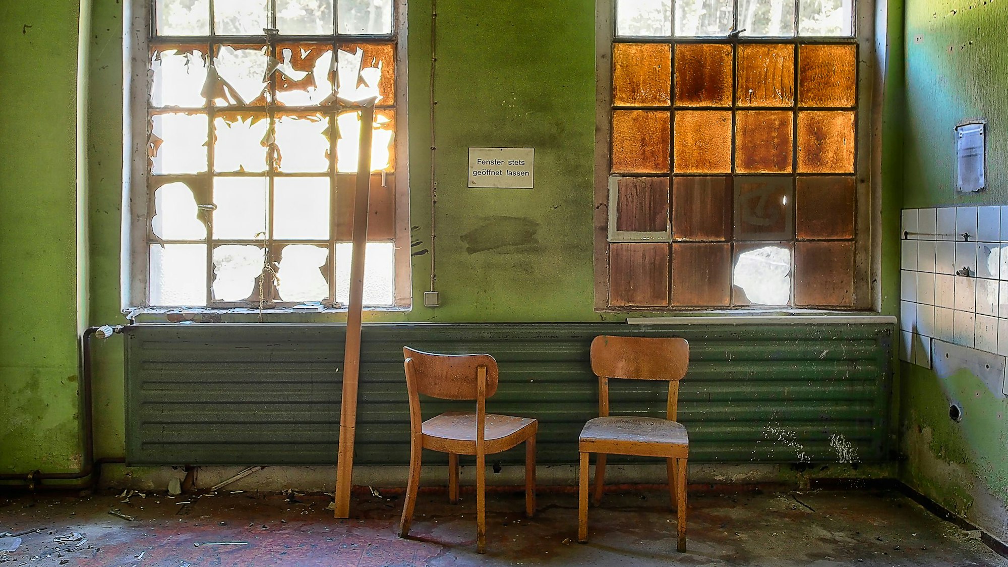 Blick auf eine Kalenderseite