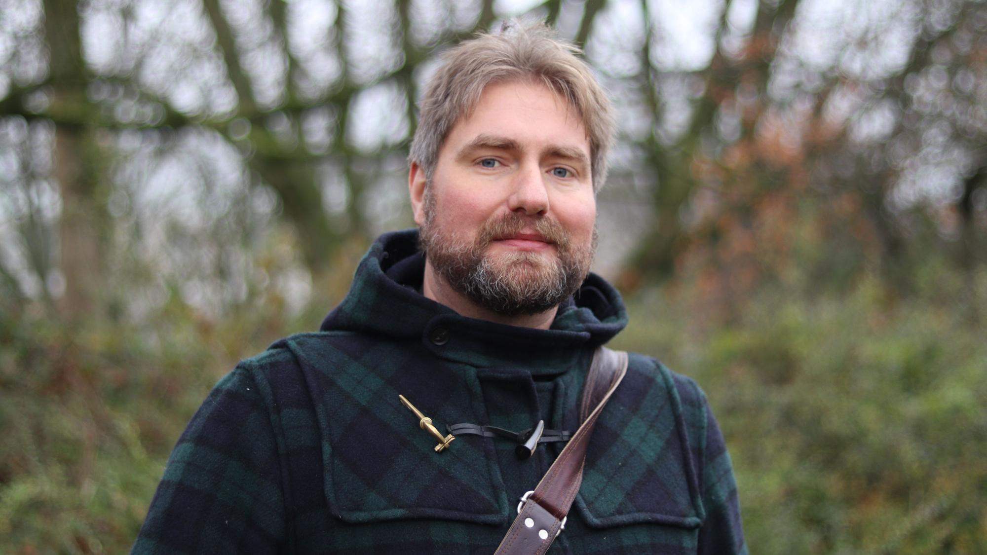 Till Lodemann, Abteilungsleiter Bodendenkmalpflege der Stadt Neuss