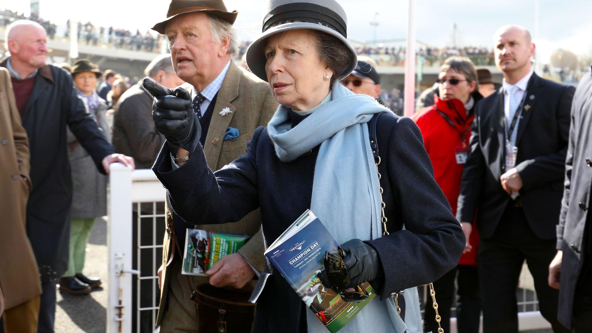 Prinzessin Anne bei einem Termin.