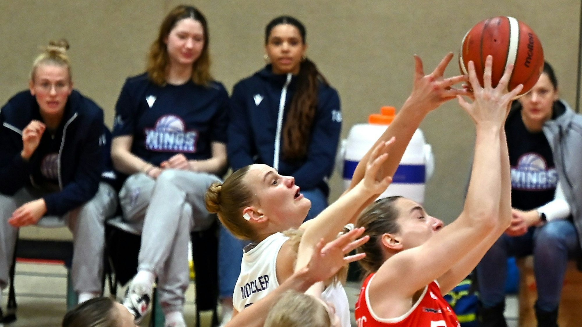 29.10.2023, Basketball-Wings Leverkusen - Osnabrück
mitte: Martha Middeler (wings)
Foto: Uli Herhaus