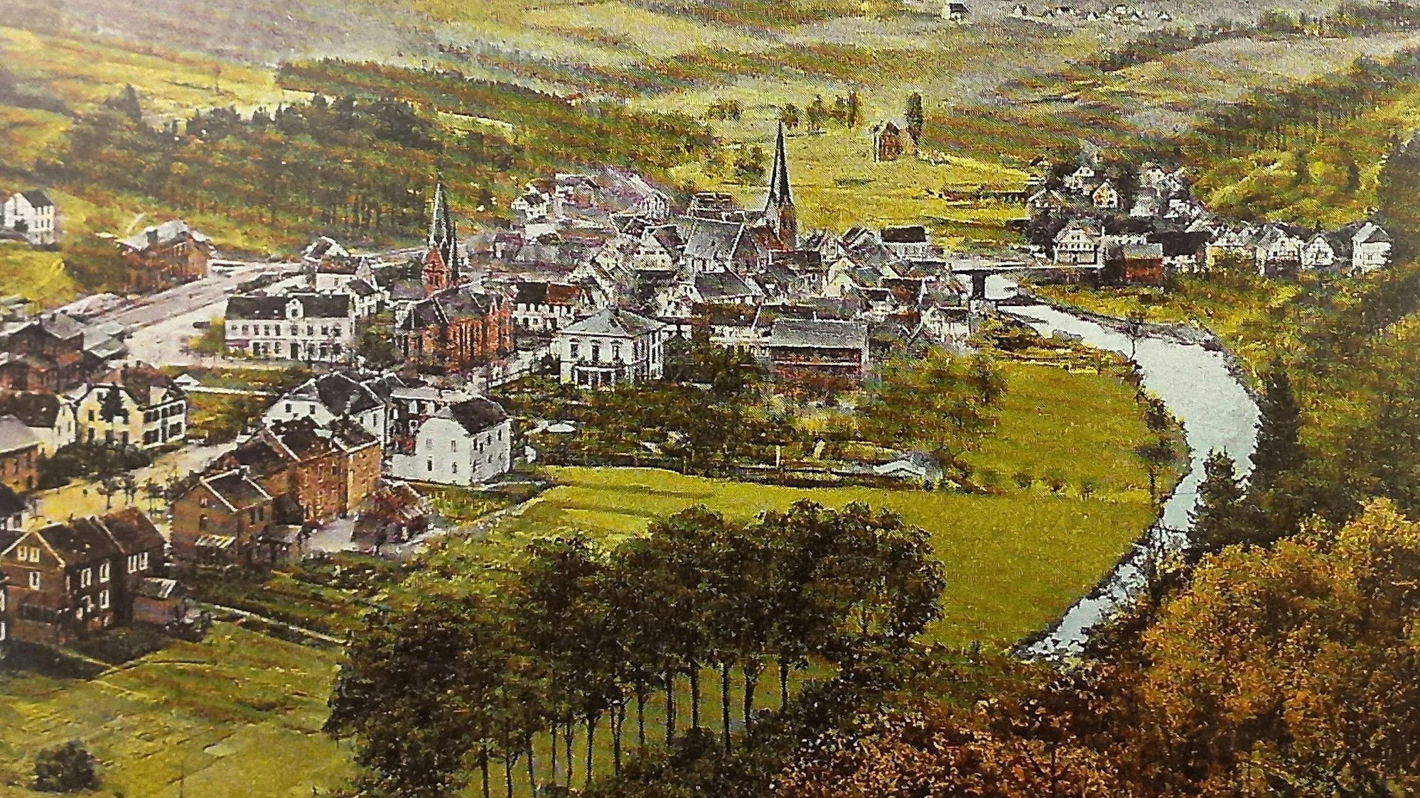 Blick auf eine Kalenderseite