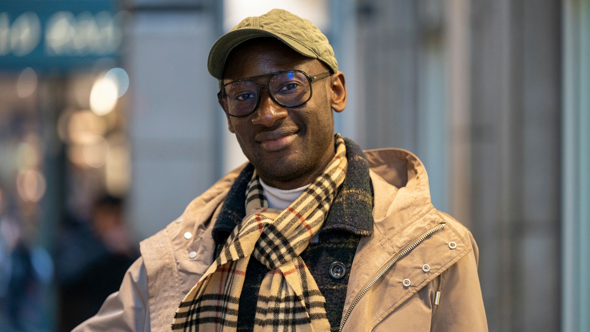 Lancei Keita ist im Porträt zu sehen.