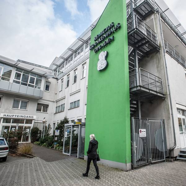 Das St.-Remigius-Krankenhauses in Opladen.