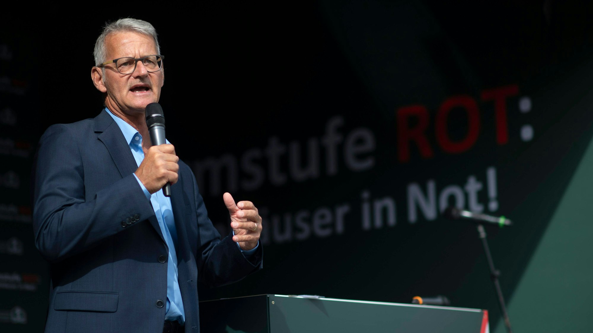 „Das Jahr 2024 droht ein Rekordinsolvenzjahr zu werden“, sagt Gerald Gaß von der Deutschen Krankenhausgesellschaft. (Archivbild)