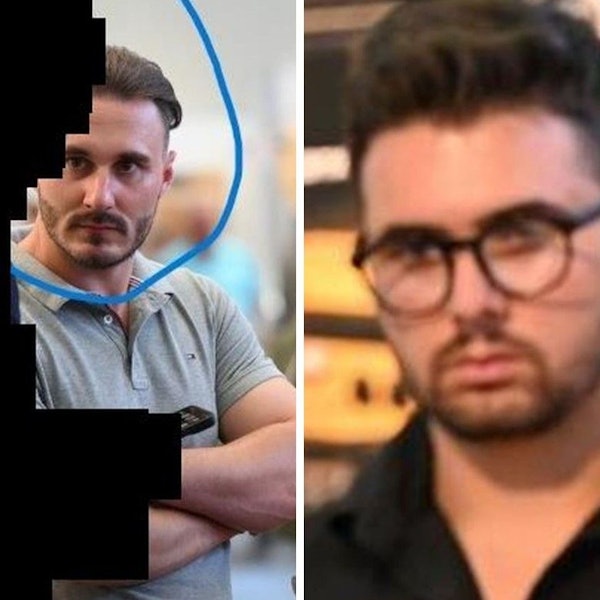 Porträts von Tatverdächtigen