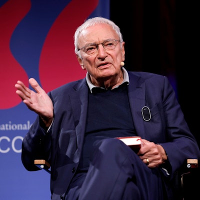 Schriftsteller Uwe Timm auf der lit.Cologne Spezial im WDR-Funkhaus am Wallrafplatz.