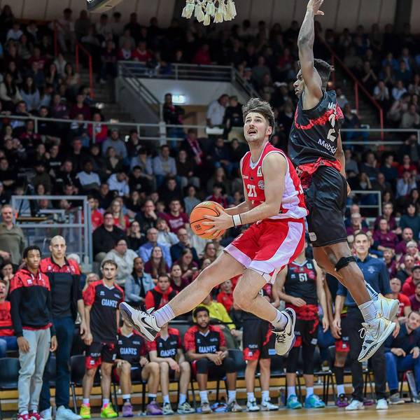 Barmer 2. Basketball Bundesliga ProB: Bayer Giants Leverkusen vs. Rheinstars Koeln, 23.12.2023 Tim Fritz Lang RheinStars Koeln 27, Barmer 2. Basketball Bundesliga ProB: Bayer Giants Leverkusen vs. Rheinstars Koeln am 23.12.2023 im Ostermann Arena in Leverkusen Nordrhein-Westfalen *** Barmer 2 Basketball Bundesliga ProB Bayer Giants Leverkusen vs Rheinstars Koeln, 23 12 2023 Tim Fritz Lang RheinStars Koeln 27 , Barmer 2 Basketball Bundesliga ProB Bayer Giants Leverkusen vs Rheinstars Koeln on 23 12 2023 at the Ostermann Arena in Leverkusen Nordrhein Westfalen Copyright: xBEAUTIFULxSPORTS/Mueller-Laschetx