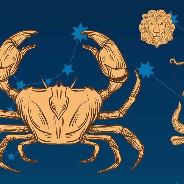 Illustrationen von Sternzeichen.