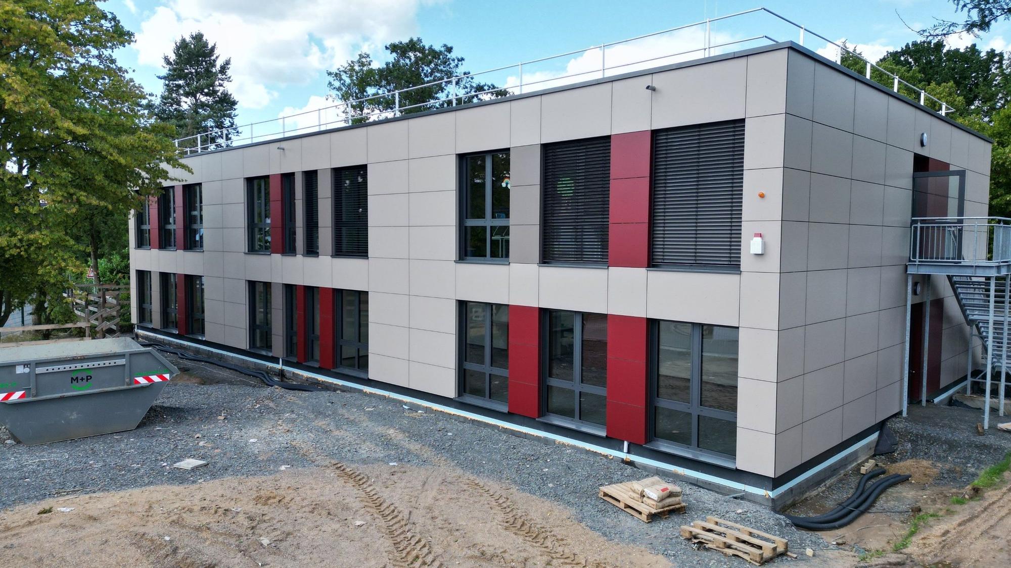 Das Foto zeigt die Sofortschule in Refrath
