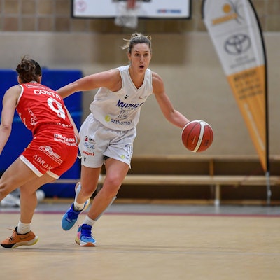 1. Damen Basketball Bundesliga: Orthomol WINGS Leverkusen vs. GiroLive Panthers Osnabrueck, 29.10.2023 Maria Blazejewski Orthomol WINGS Leverkusen 12, 1. Damen Basketball Bundesliga: Orthomol WINGS Leverkusen vs. GiroLive Panthers Osnabrueck am 29.10.2023 in der Sporthalle Werner-Heisenberg-Gymnasium in Opladen Nordrhein-Westfalen *** 1 Womens Basketball Bundesliga Orthomol WINGS Leverkusen vs GiroLive Panthers Osnabrueck, 29 10 2023 Maria Blazejewski Orthomol WINGS Leverkusen 12 , 1 Womens Basketball Bundesliga Orthomol WINGS Leverkusen vs GiroLive Panthers Osnabrueck on 29 10 2023 in the sports hall Werner Heisenberg Gymnasium in Opladen North Rhine Westphalia Copyright: xBEAUTIFULxSPORTS/Mueller-Laschetx