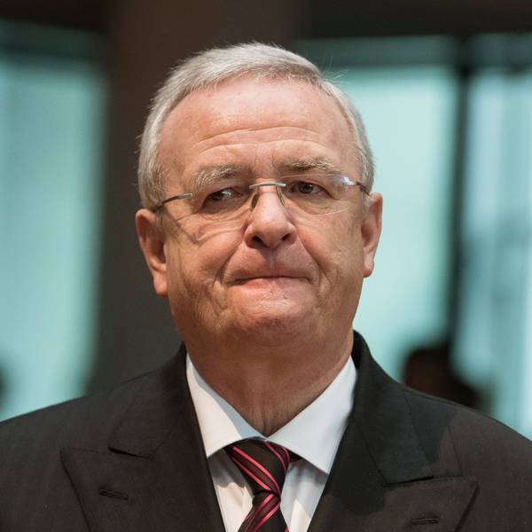 Martin Winterkorn, ehemaliger Vorstandsvorsitzender von Volkswagen, kommt als Zeuge zur Sitzung des Abgas-Untersuchungsausschusses des Deutschen Bundestages in Berlin.