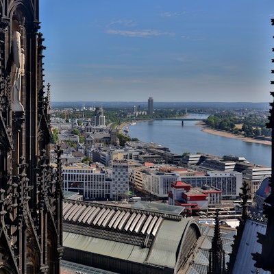 Köln vom Dom aus fotografiert