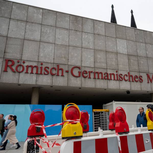 Blick auf das Römisch-Germanische-Museum.
