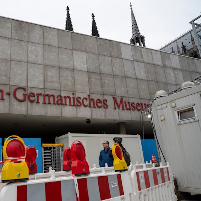 Blick auf das Römisch-Germanische-Museum.