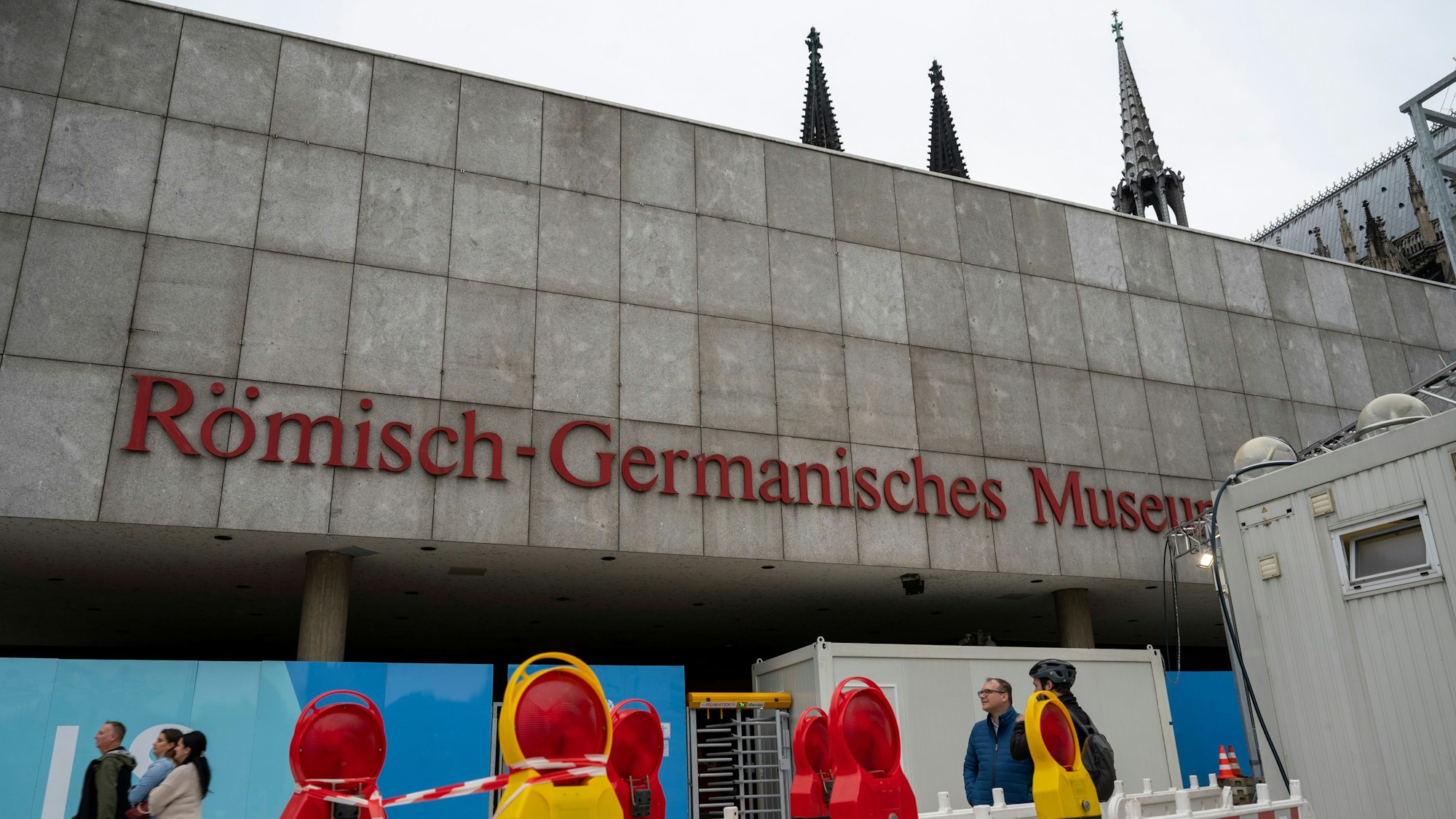Blick auf das Römisch-Germanische-Museum.