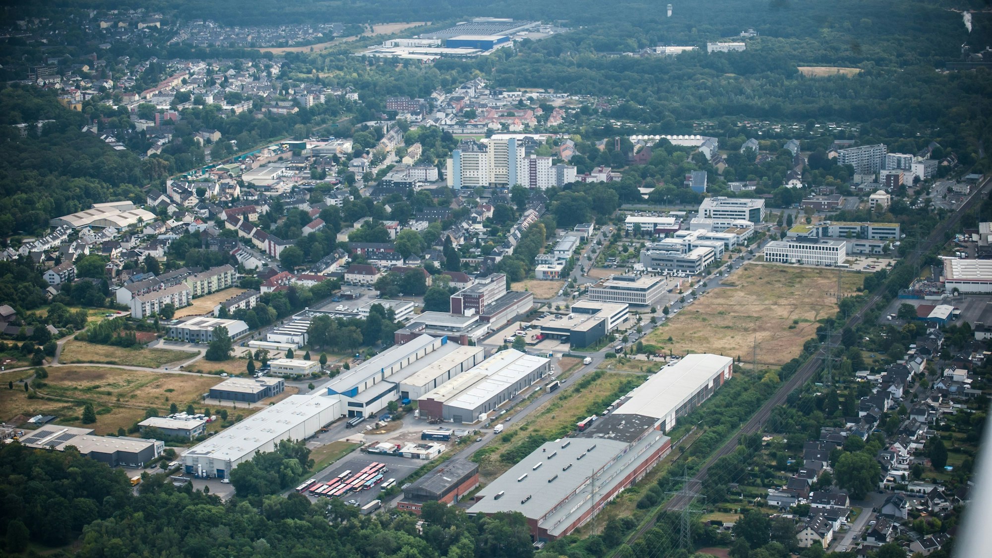 Der Innnovationspark in Manfort.