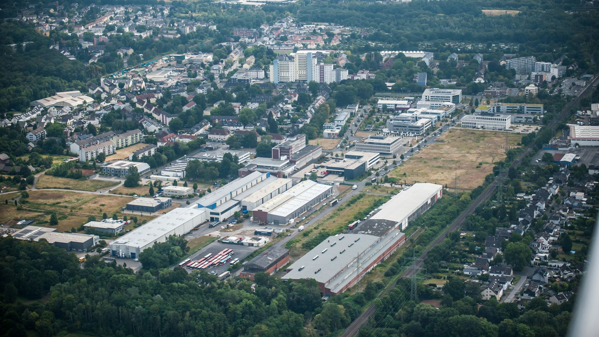 Innovationspark Leverkusen Manfort. Foto: Ralf Krieger