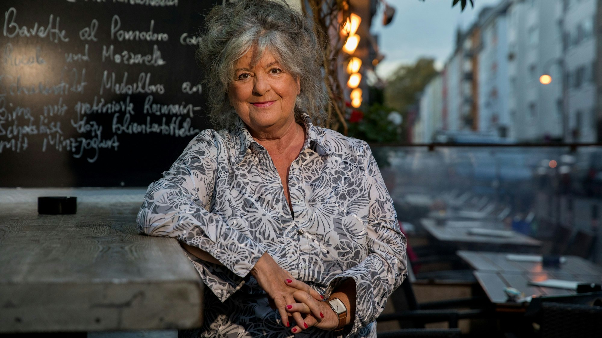 31.10.2022, Köln: Interview mit Biggi Wanninger im Rahmen der Serie "Köln-Gespräch".
Foto: Michael Bause