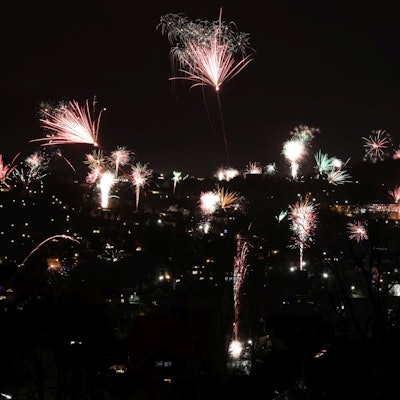 Silvesterfeuerwerk Bergneustadt