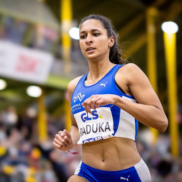 Deutsche Leichtathletik-Hallenmeisterschaften Dortmund, 18.02.2023 Jessie Maduka TV Wattenscheid 01 Deutsche Leichtathletik-Hallenmeisterschaften am 18.02.2023 in der Helmut-Koernig-Halle in Dortmund. *** German Athletics Indoor Championships Dortmund, 18 02 2023 Jessie Maduka TV Wattenscheid 01 German Athletics Indoor Championships on 18 02 2023 in the Helmut Koernig Hall in Dortmund. Copyright: xBEAUTIFULxSPORTS/AxelxKohringx