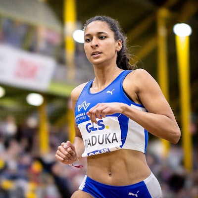 Deutsche Leichtathletik-Hallenmeisterschaften Dortmund, 18.02.2023 Jessie Maduka TV Wattenscheid 01 Deutsche Leichtathletik-Hallenmeisterschaften am 18.02.2023 in der Helmut-Koernig-Halle in Dortmund. *** German Athletics Indoor Championships Dortmund, 18 02 2023 Jessie Maduka TV Wattenscheid 01 German Athletics Indoor Championships on 18 02 2023 in the Helmut Koernig Hall in Dortmund. Copyright: xBEAUTIFULxSPORTS/AxelxKohringx