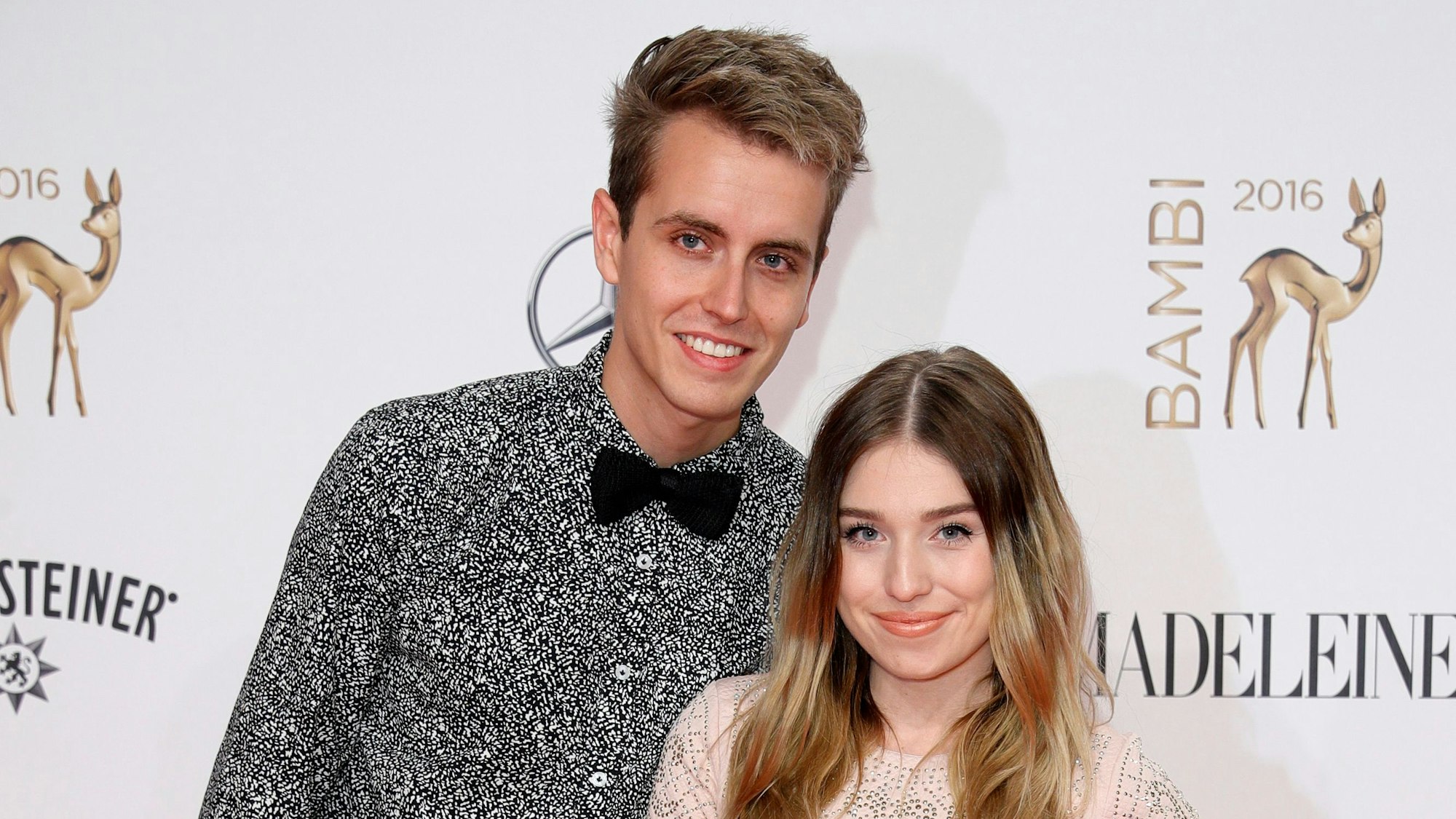 Gemeinsam beim Babi 2016: Julian Claßen und Bianca Claßen.