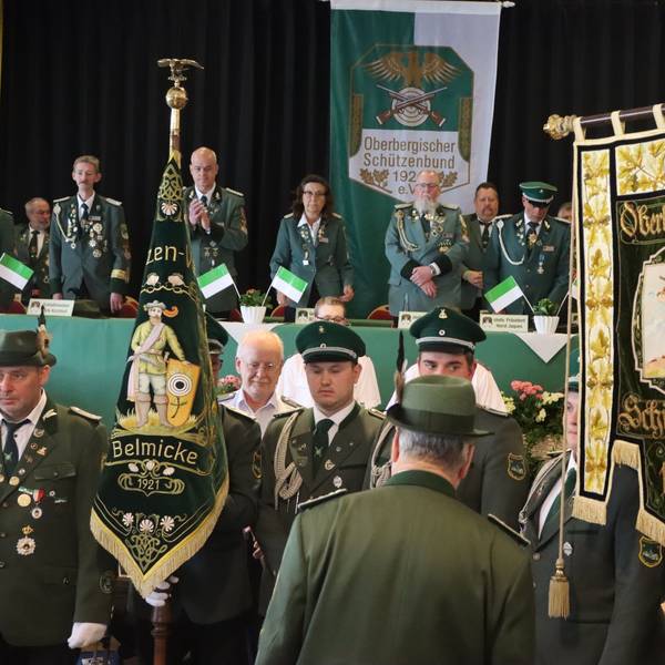 Delegiertenversammlung Oberbergischer Schützenbundes.