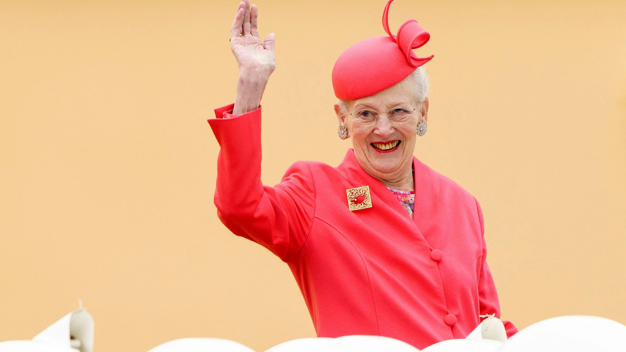 Trägt gerne Farben: Königin Margrethe
