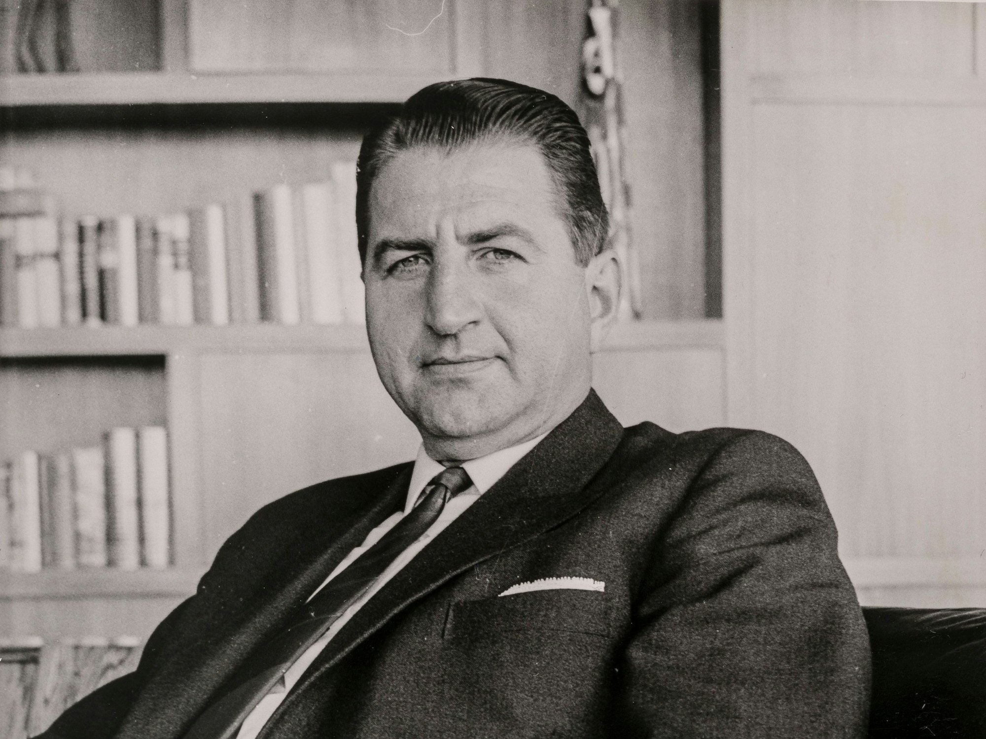 Porträt von Paul Riegel in den 1960er-Jahren.