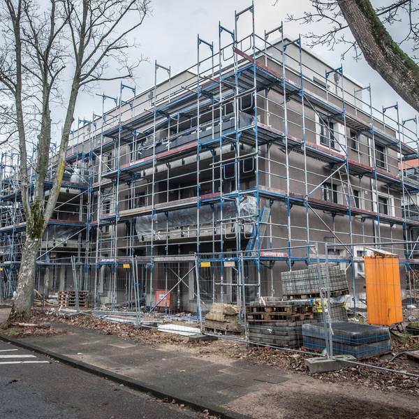 Auch an der Helenenstraße hat die WGL gebaut.