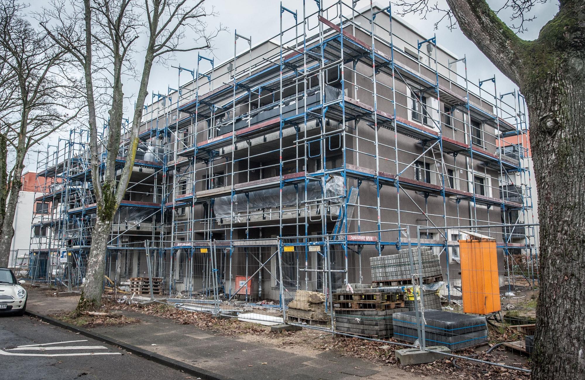 Auch an der Helenenstraße hat die WGL gebaut.