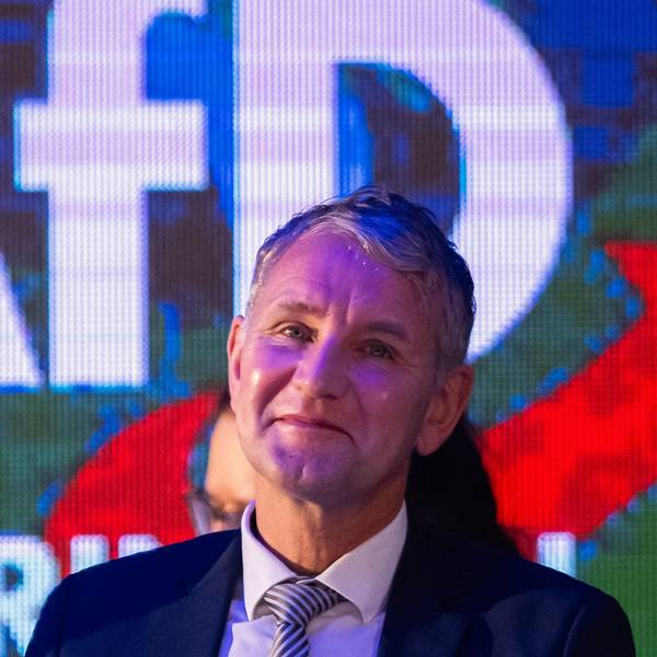 Der Rechtsextremist Björn Höcke führte den extremen Flügel der AfD, der besonders großen Einfluss in der Partei hat.