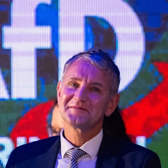Der Rechtsextremist Björn Höcke führte den extremen Flügel der AfD, der besonders großen Einfluss in der Partei hat.