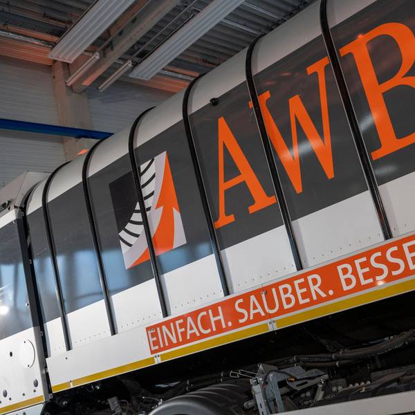 21.11.2023, Köln: Die AWB streben die Klimaneutralität an. Foto: Uwe Weiser