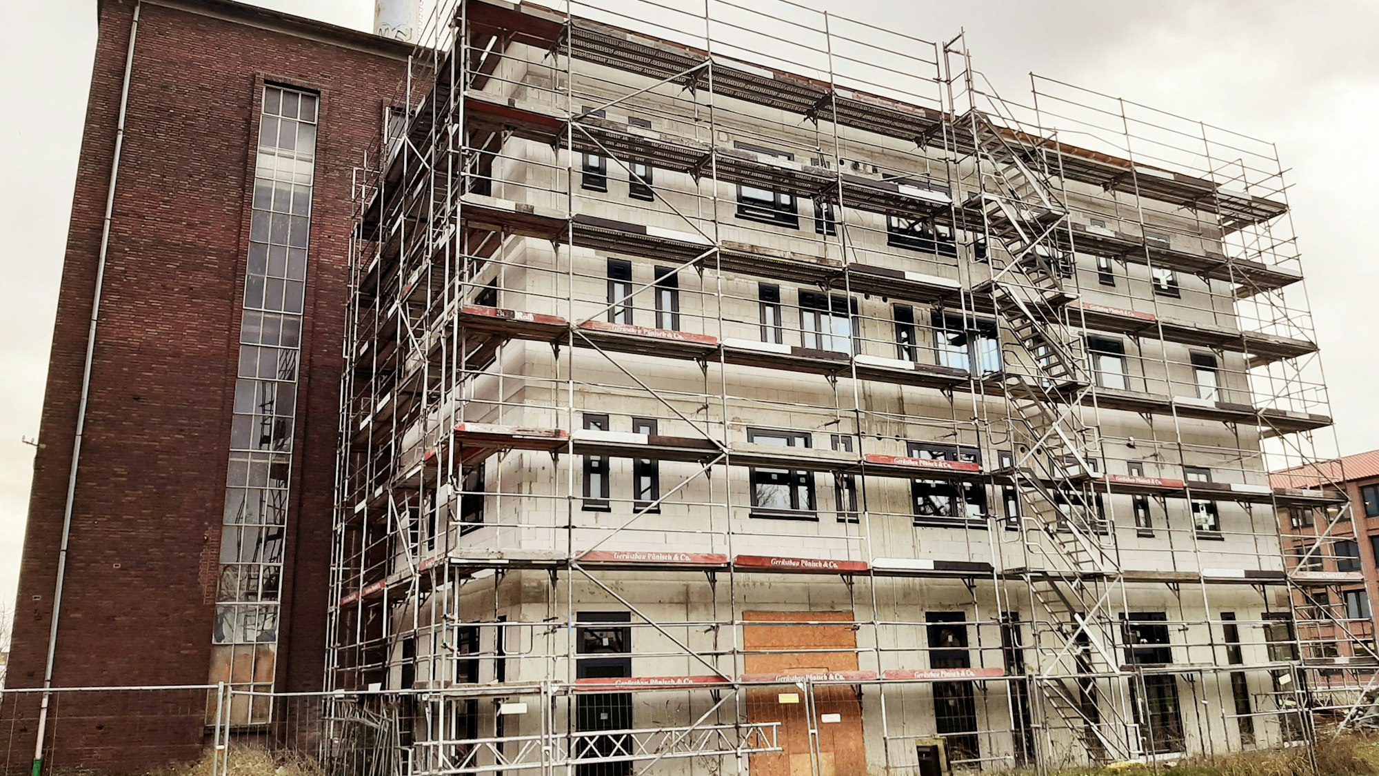 Das Kesselhaus in der Neuen Bahnstadt Opladen (NBSO).