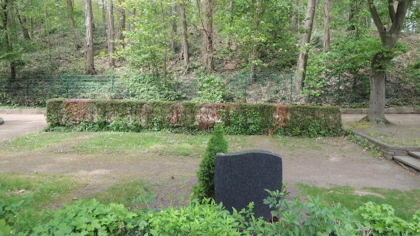 Das Foto zeigt den Friedhof in Kerpen-Brüggen.