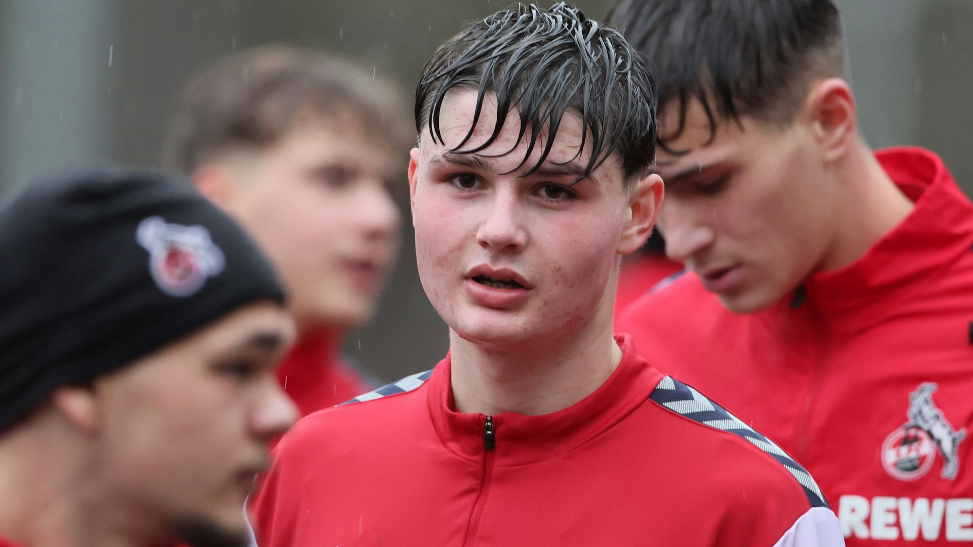 1. FC Köln, Training, Jaka Cuber- Potocnik (1. FC Köln). 02.01.2024, Bild: Herbert Bucco