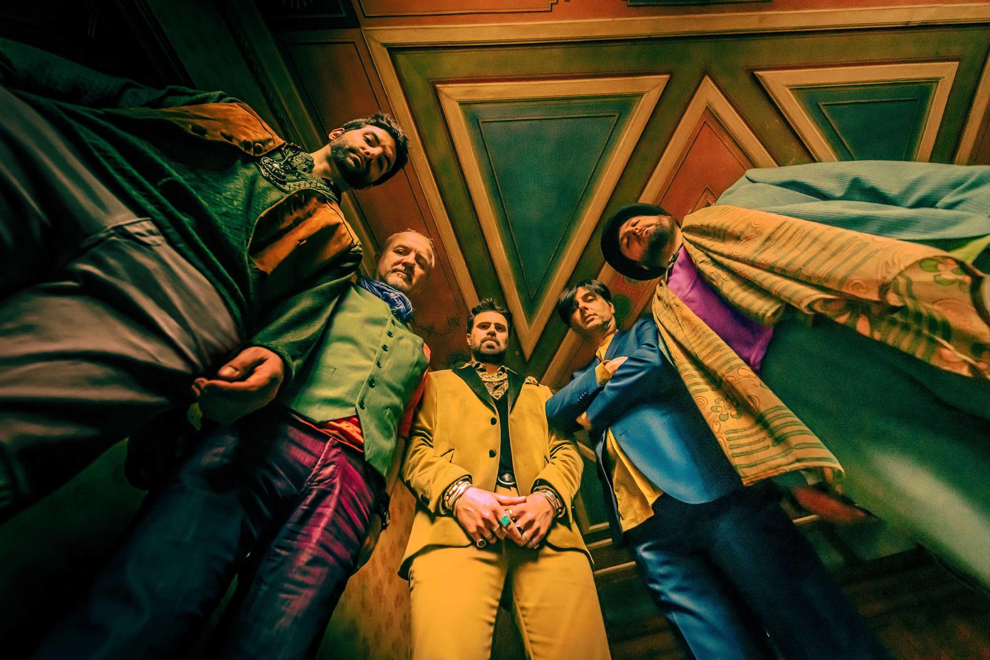 Das Foto zeigt die italienische Bluesband „Sacromud “.