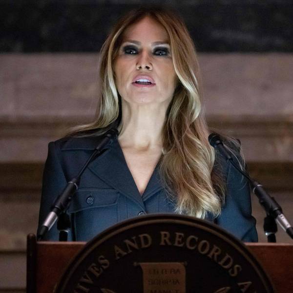 Melania Trump bei ihrem letzten öffentlichen Auftritt am 15. Dezember. Die Frau von Donald Trump fehlte zuletzt bei mehreren Terminen. (Archivbild)