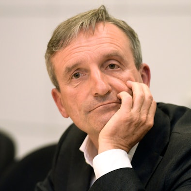 Düsseldorfs Oberbürgermeister Thomas Geisel (SPD) spricht bei einer Pressekonferenz