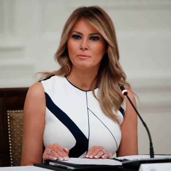 Melania Trump, damals noch First Lady der USA, bei einer Veranstaltung im Weißen Haus teil. (Archivbild)