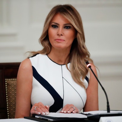 Melania Trump, damals noch First Lady der USA, bei einer Veranstaltung im Weißen Haus teil. (Archivbild)