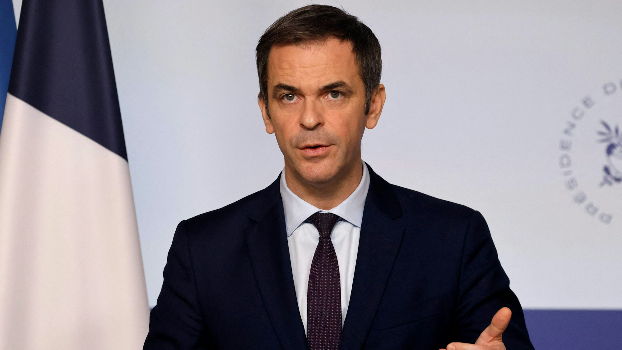 Frankreichs Regierungssprecher Olivier Véran